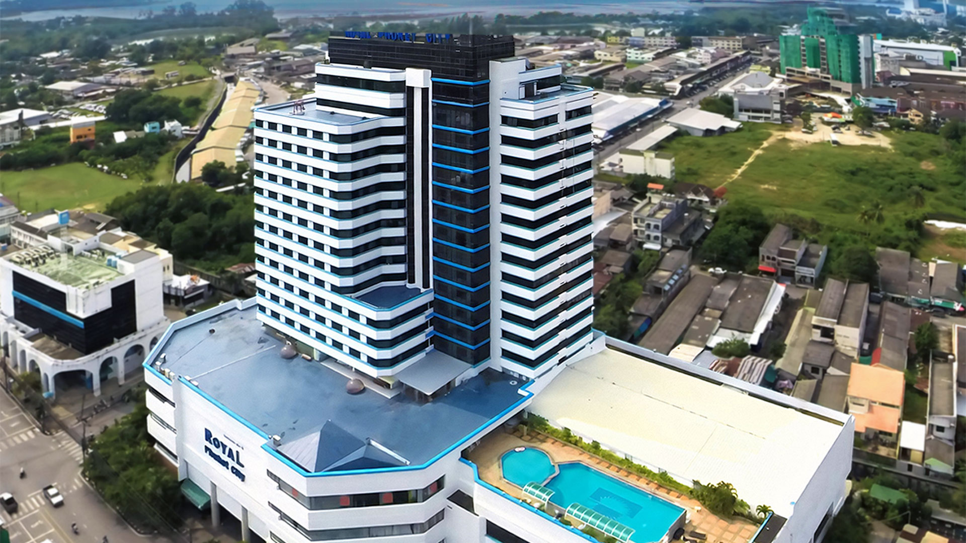 Royal Phuket City Hotel - Aerial Shot